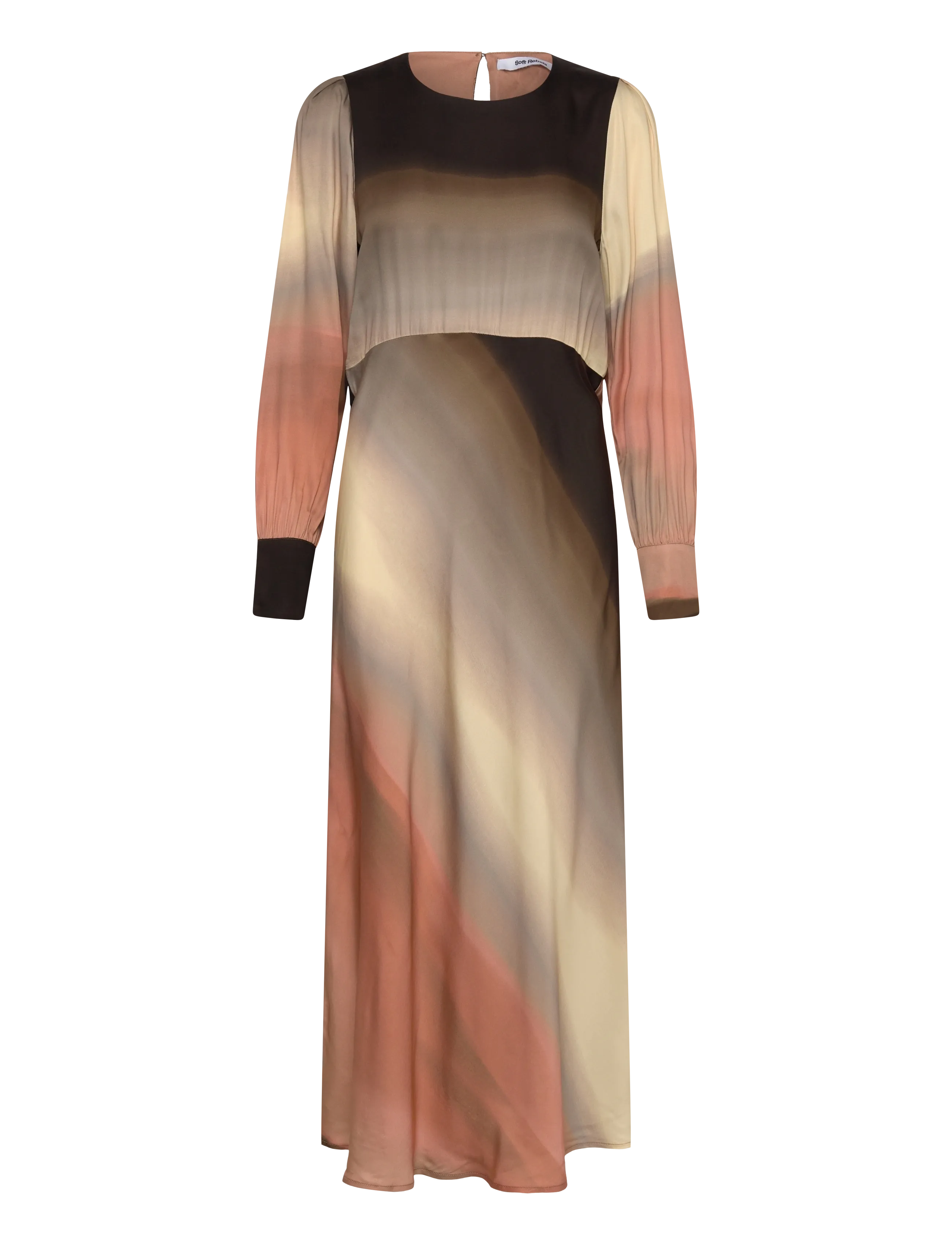 Soft Rebels SRCassandra Midi Dress - Soft Rebels - SUNRISE PRINT / multi