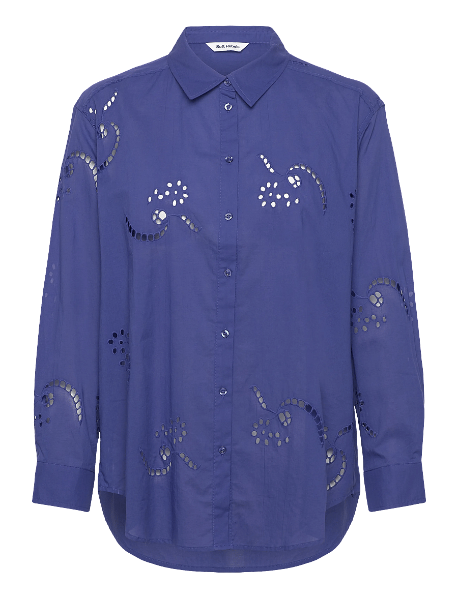 Soft Rebels - SRKyllie Shirt - krekli ar garām piedurknēm - deep ultramarine - 1