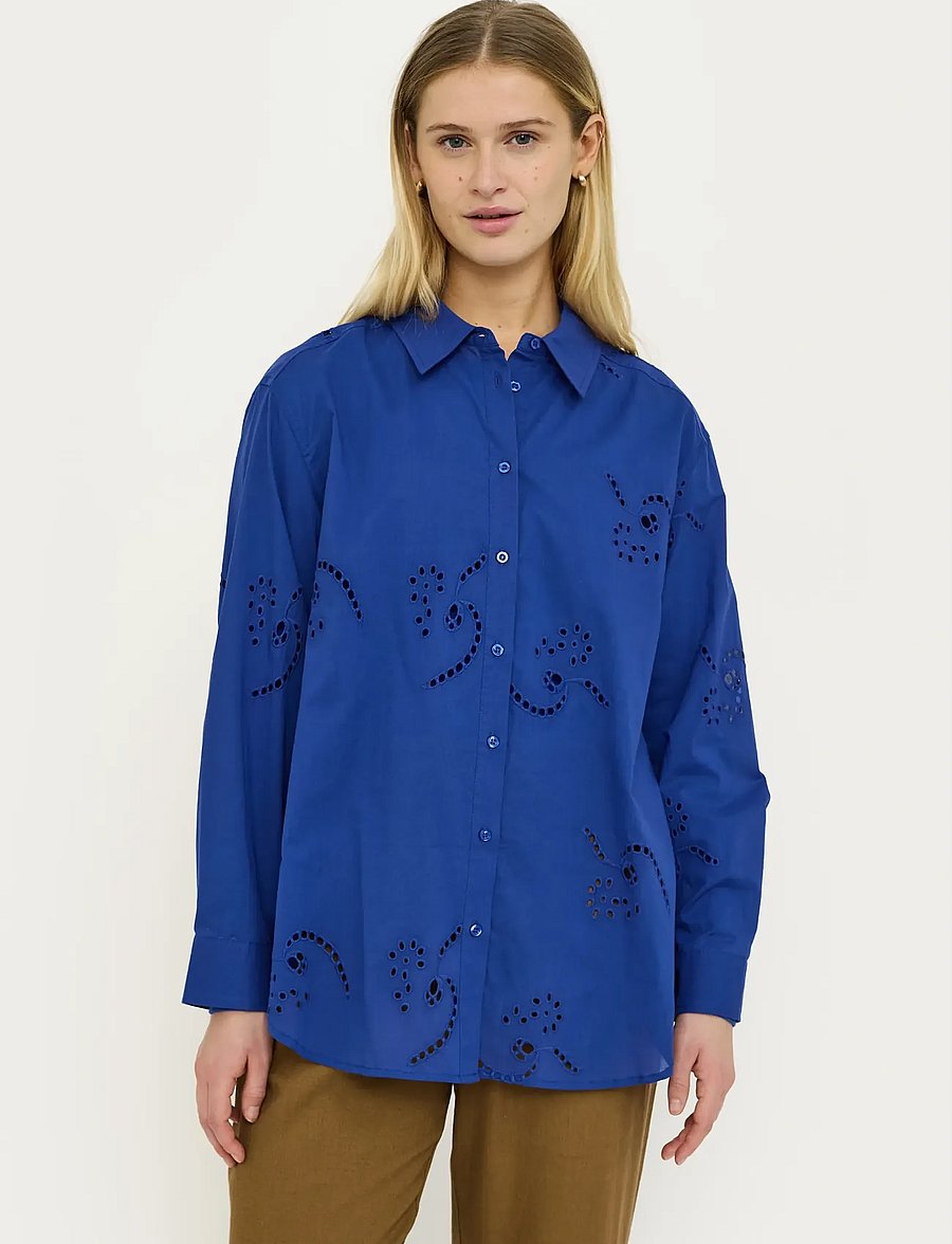 Soft Rebels - SRKyllie Shirt - krekli ar garām piedurknēm - deep ultramarine - 0