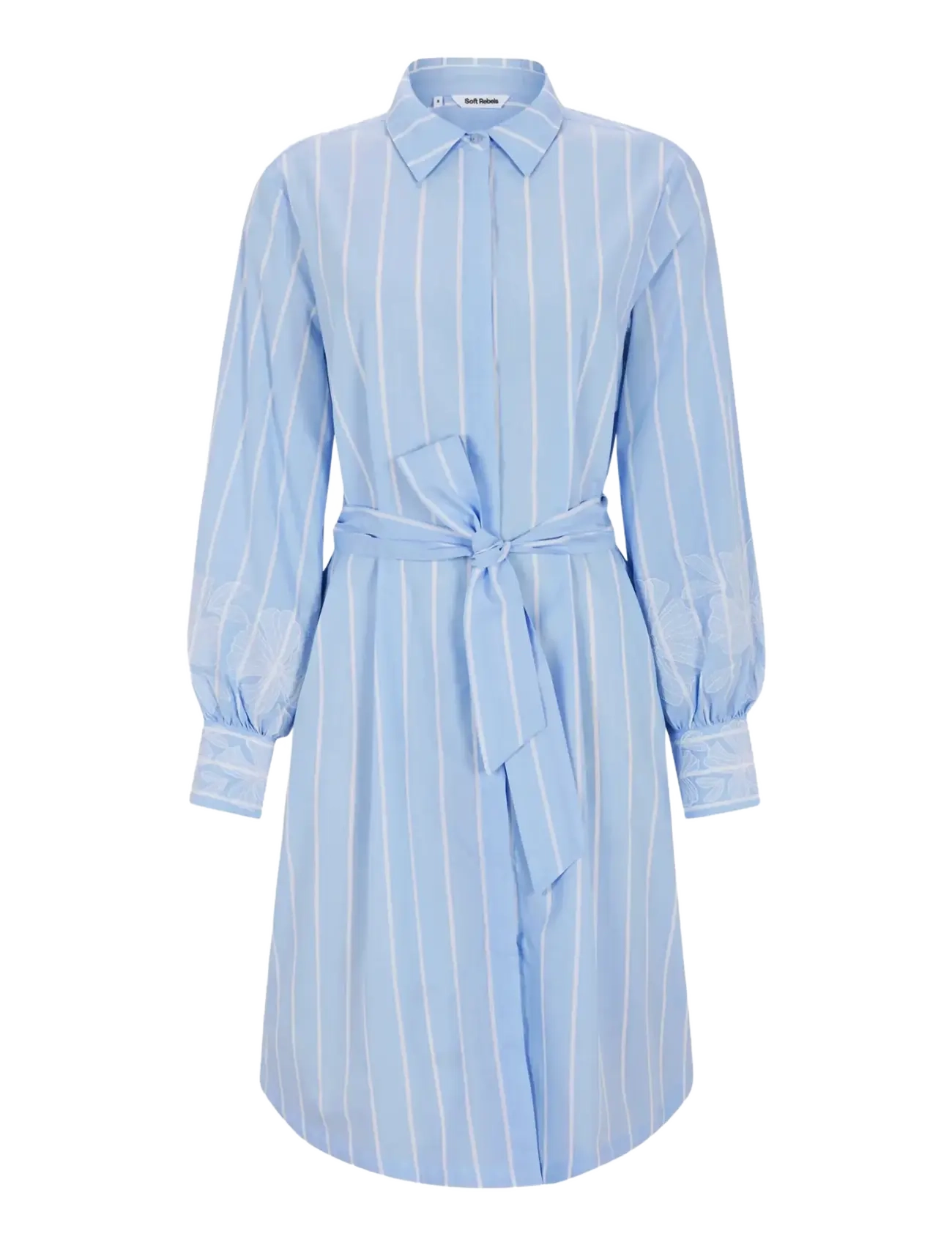 SOFT REBELS Srkiri Kleid Blau - L - Damen