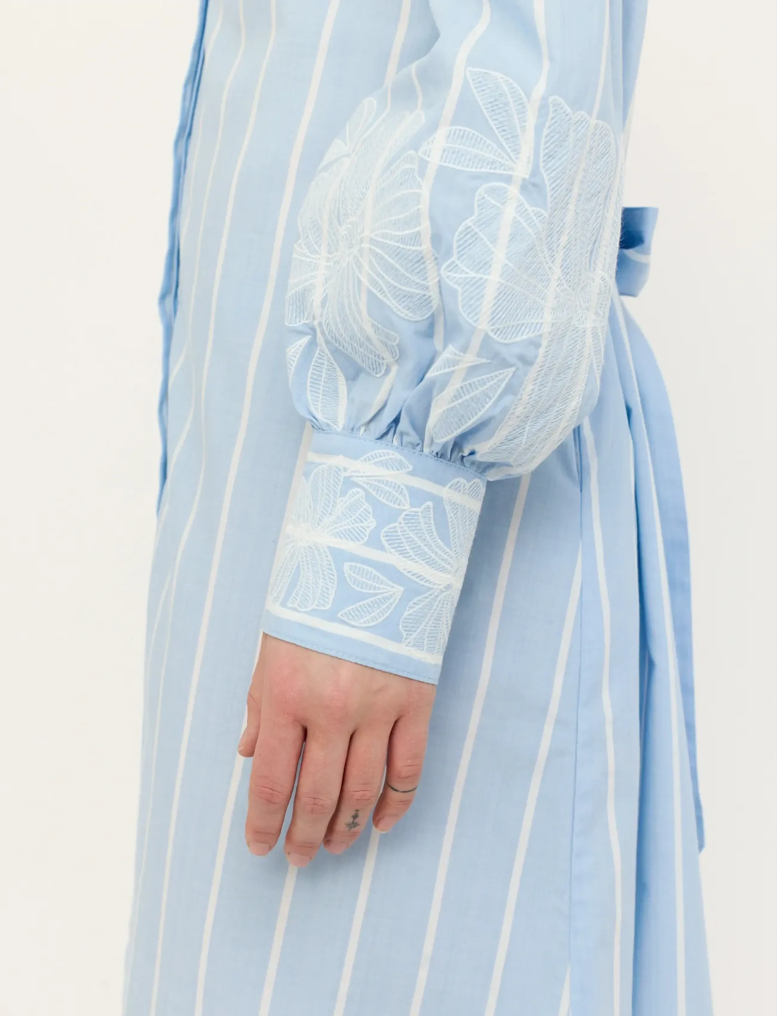 Soft Rebels - SRKiri Dress - kurze kleider - 305 windsurfer/snow white stripe - 4