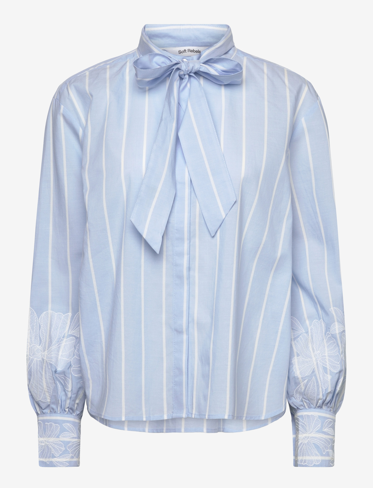 Soft Rebels SRKiri Shirt - Blusen - 305 WINDSURFER/SNOW WHITE STRIPE / blue