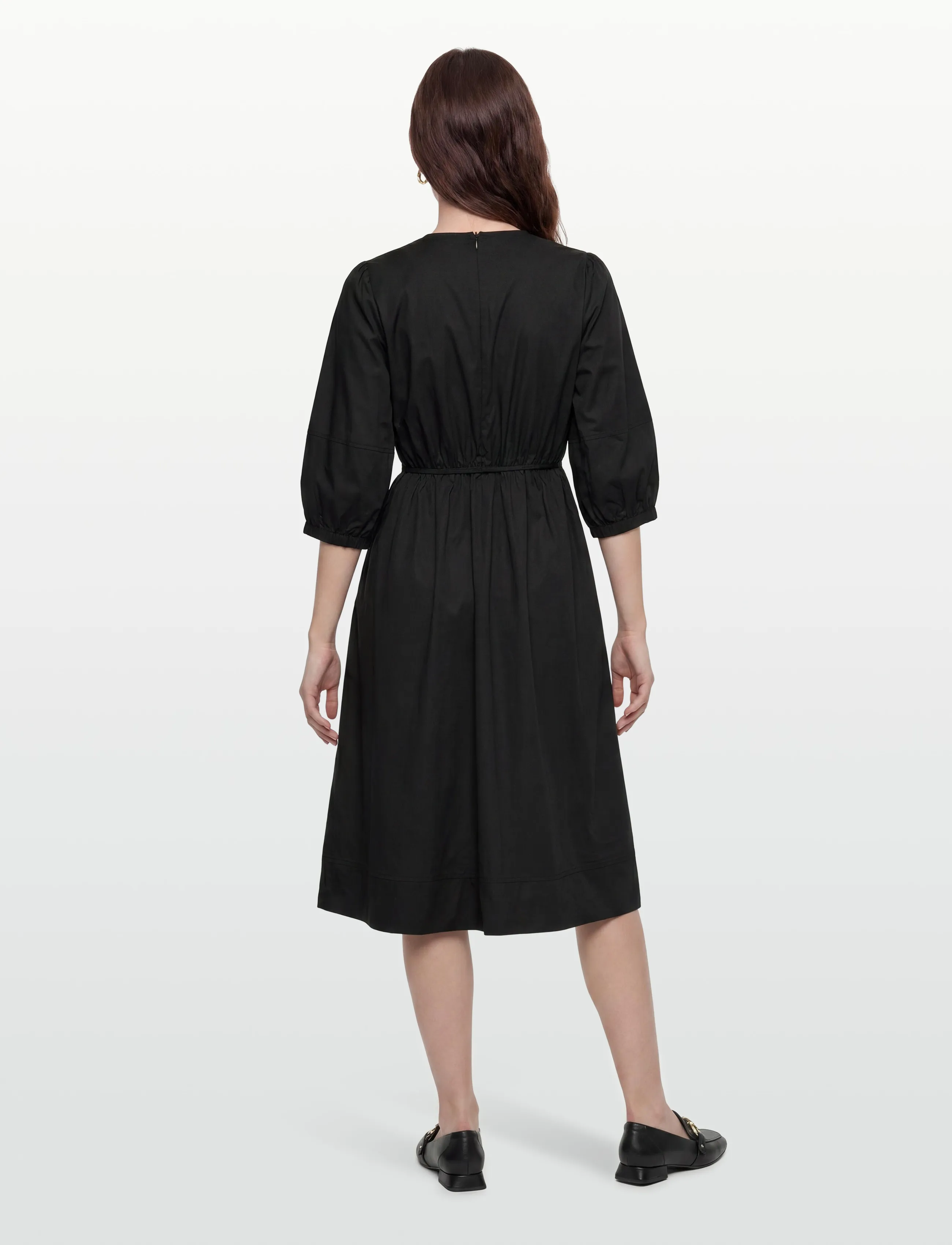 Soft Rebels - SRMarlee Midi Dress - wrap dresses - black - 4