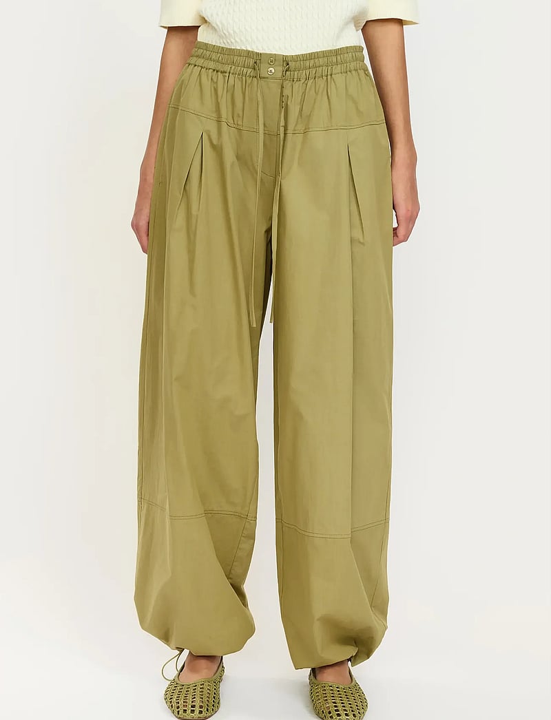 Soft Rebels - SRMarlee Pant - wide leg trousers - dried herb - 3