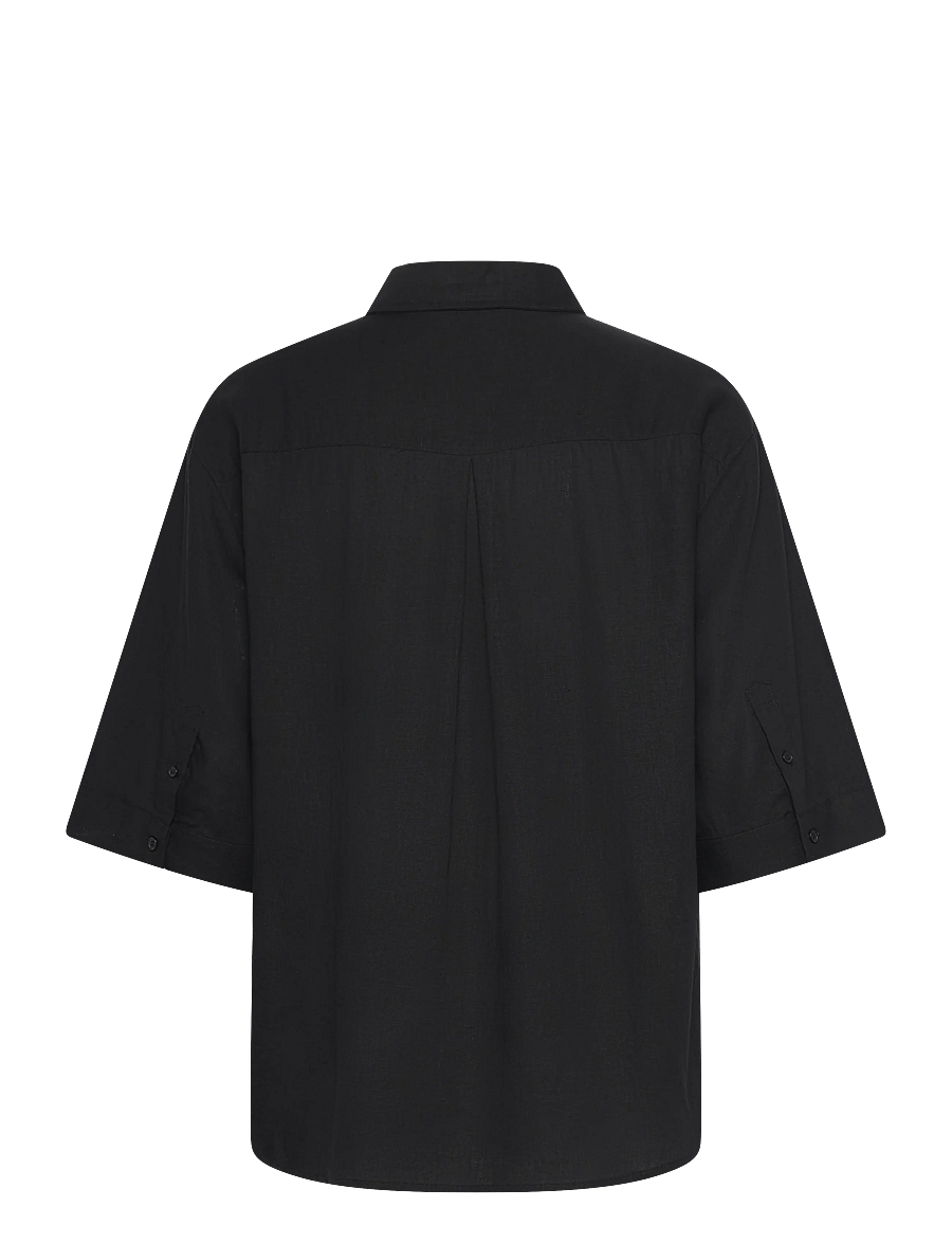 Soft Rebels - SRYindi Shirt - chemises à manches courtes - 001 black - 2
