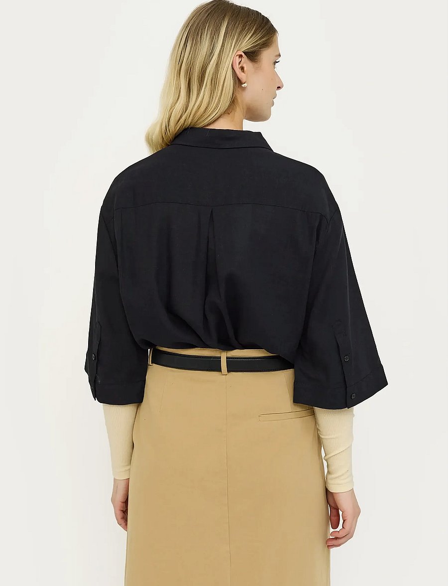 Soft Rebels - SRYindi Shirt - chemises à manches courtes - 001 black - 3