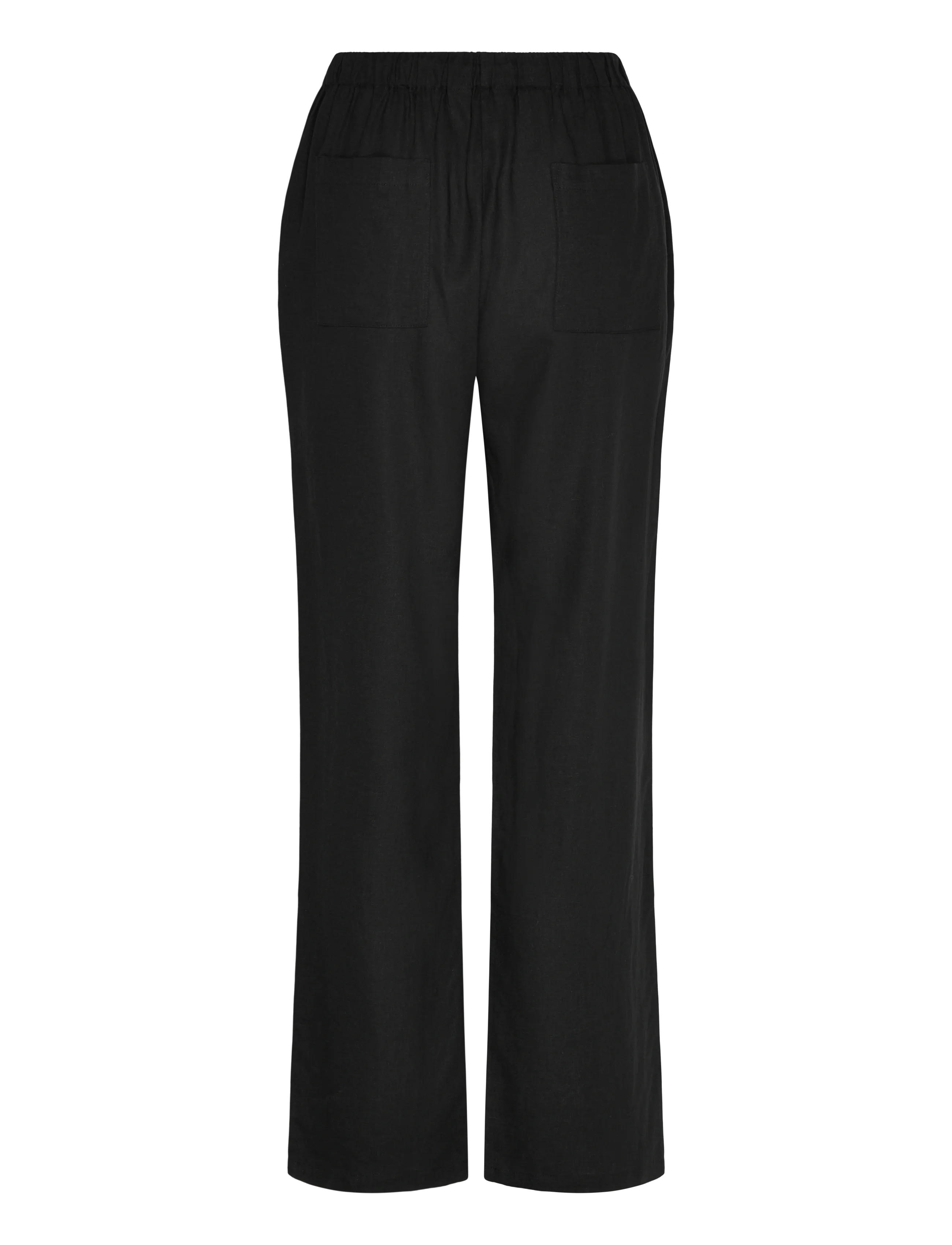 Soft Rebels - SRYindi Pant - tiesaus kirpimo kelnės - black - 2