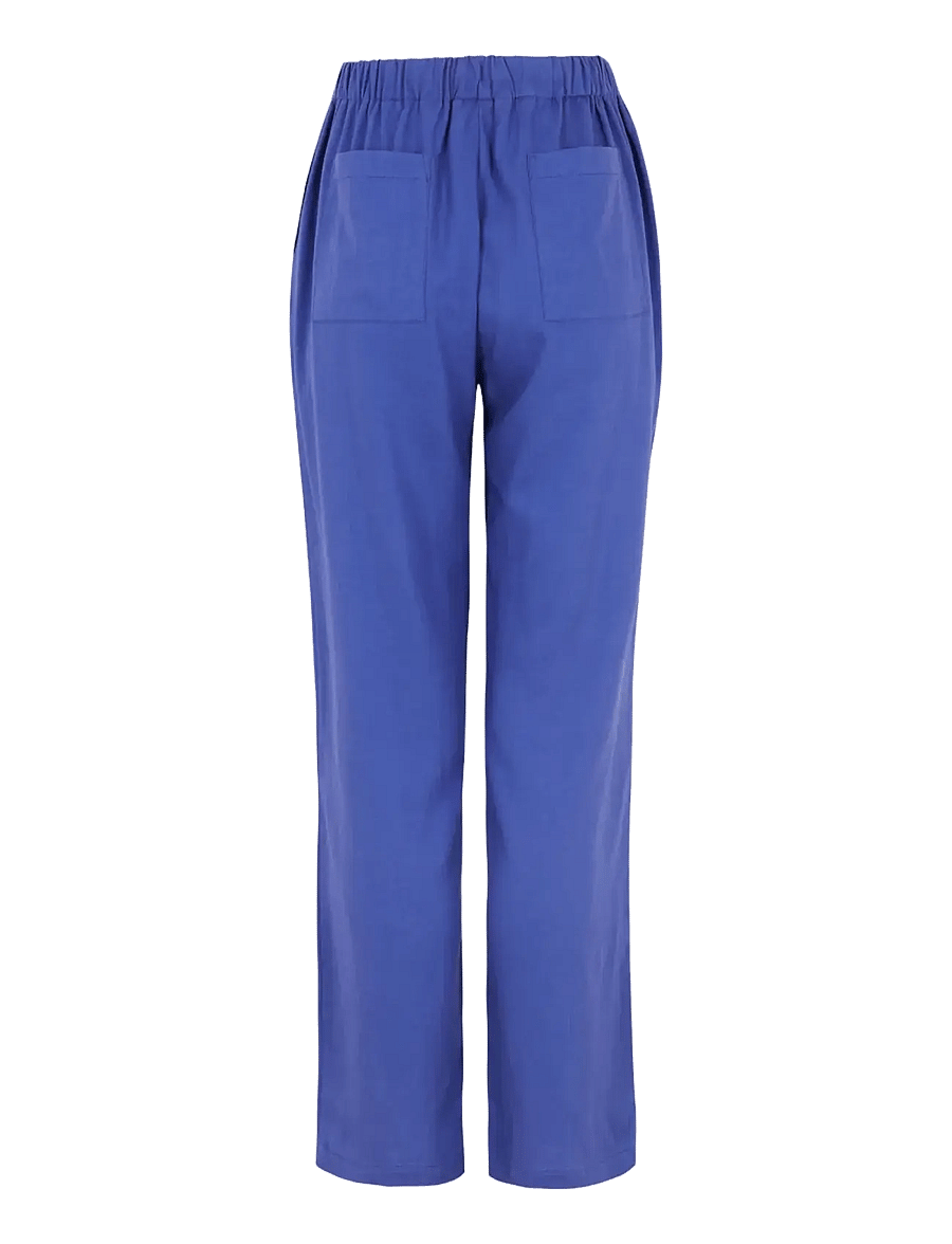 Soft Rebels - SRYindi Pant - tiesaus kirpimo kelnės - deep ultramarine - 2