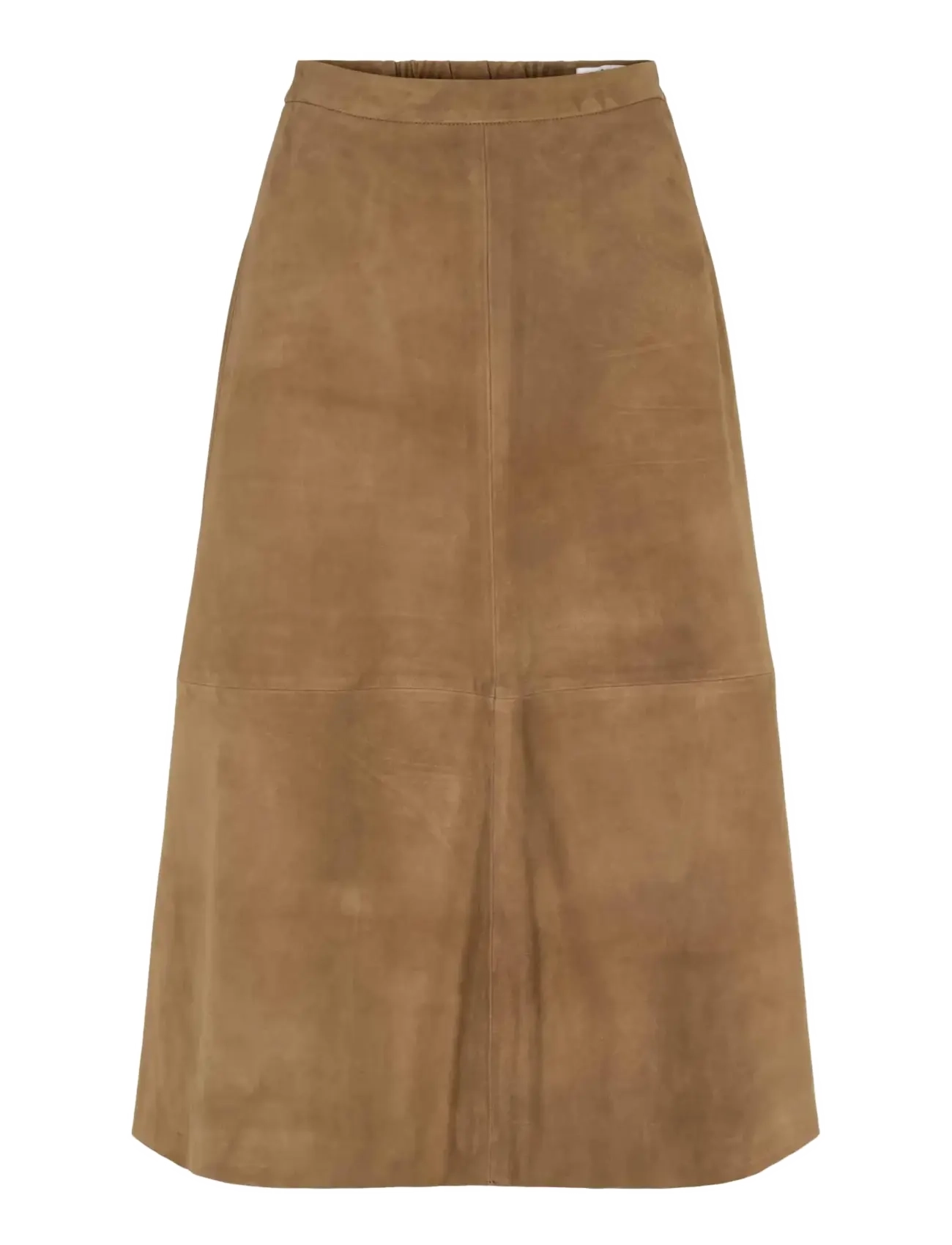 Soft Rebels SRPetra Suede Skirt - Lædernederdele - SEPIA / brown