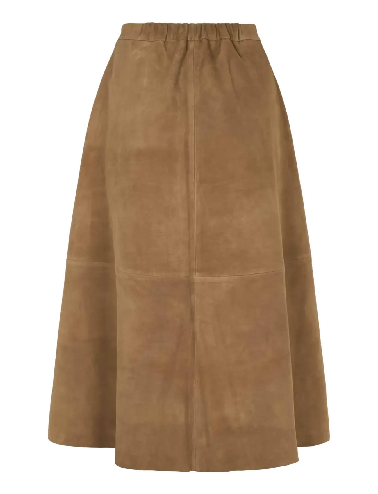 Soft Rebels - SRPetra Suede Skirt - leather skirts - sepia - 2