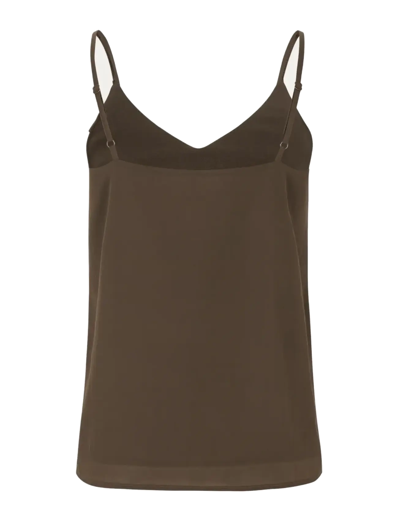 Soft Rebels - SRFrida Frill Top - Ärmellose blusen - 994 sepia - 2