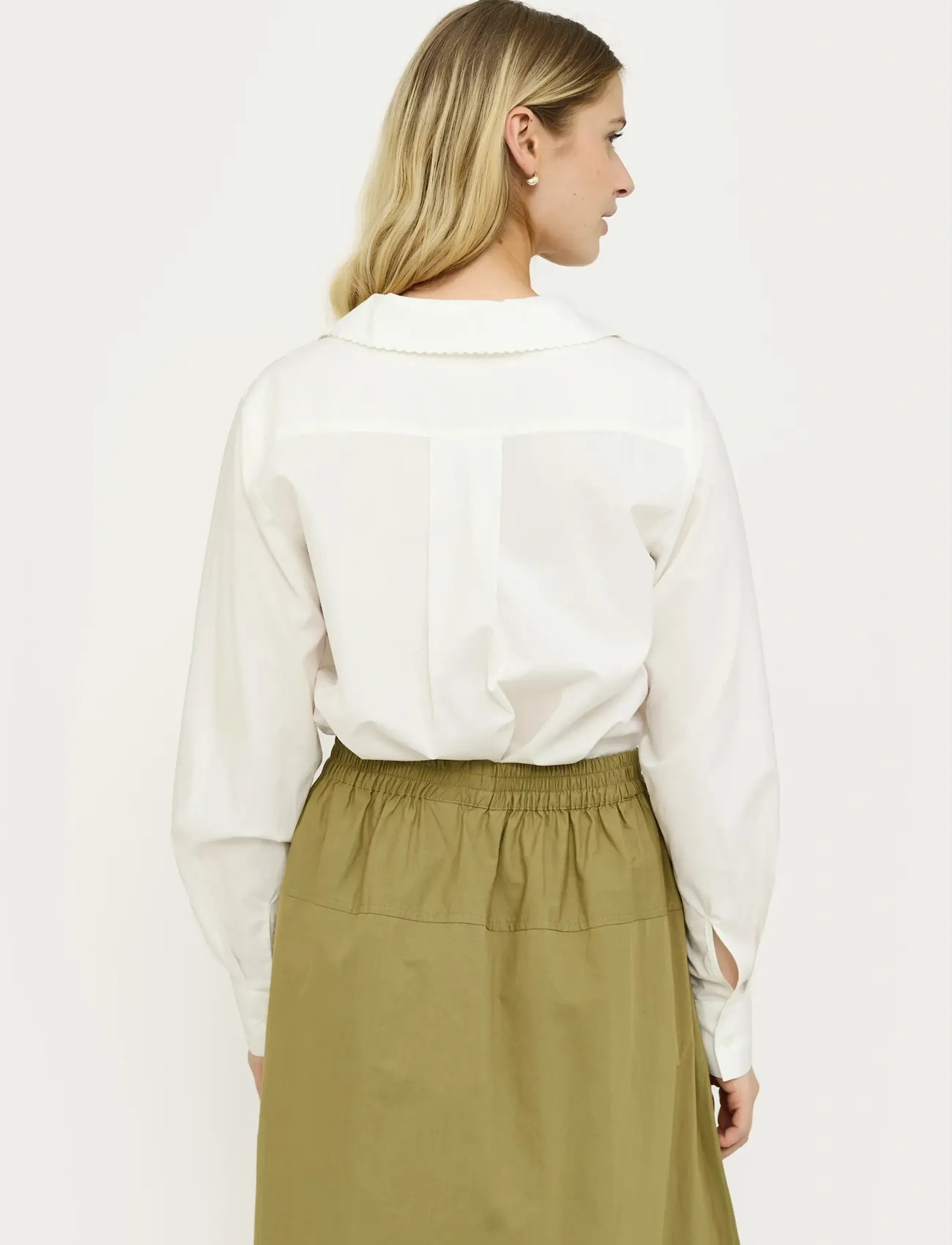 Soft Rebels - SRVernon Shirt - pikkade varrukatega särgid - snow white - 4