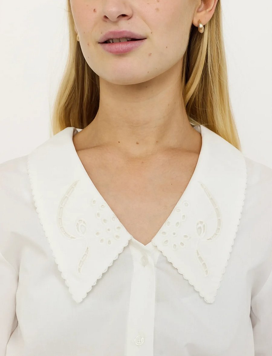 Soft Rebels - SRVernon Shirt - langärmlige hemden - snow white - 5