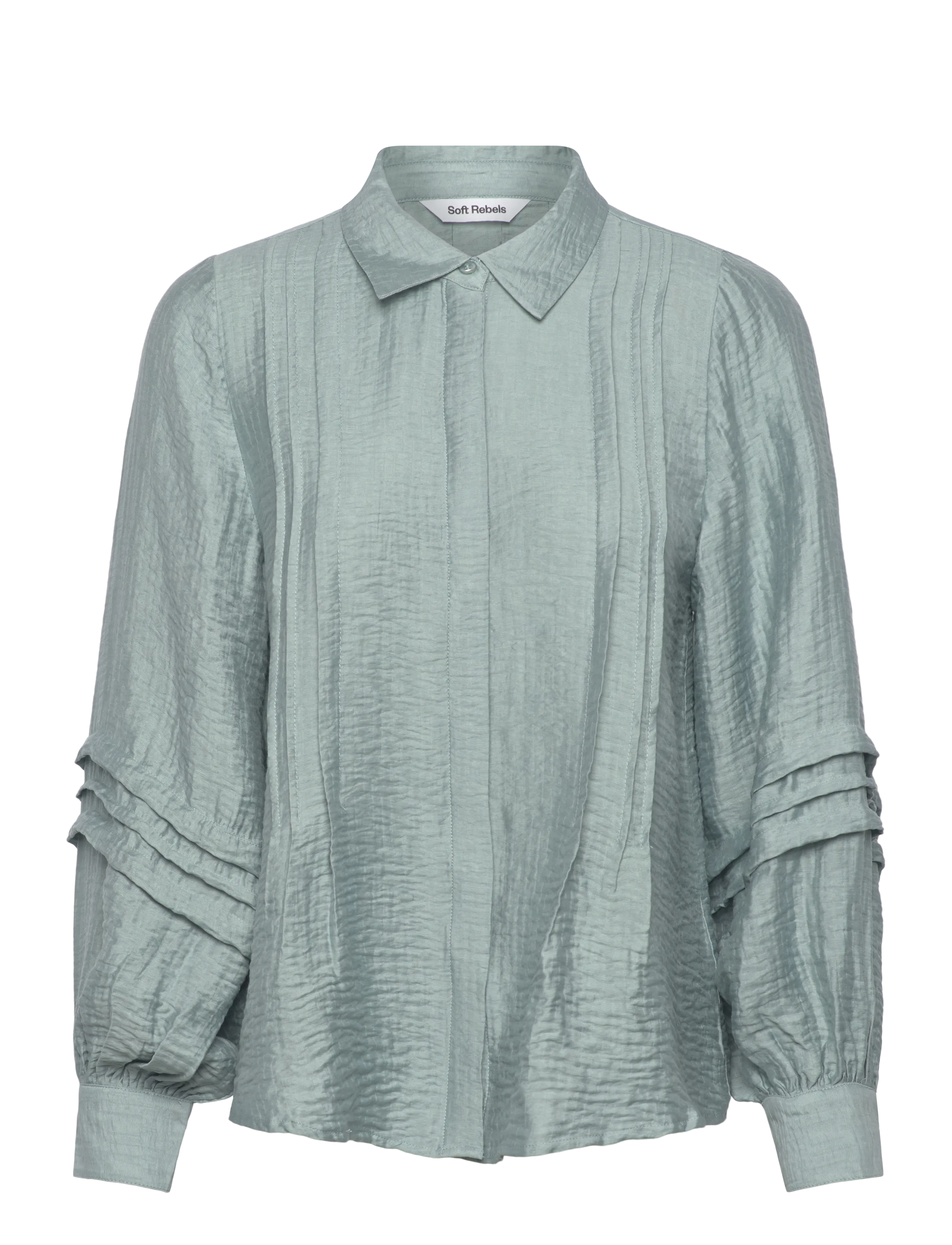 SOFT REBELS Srcelyse Shirt Blau - L - Damen