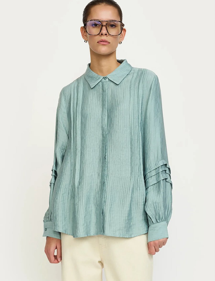 Soft Rebels - SRCelyse Shirt - långärmade skjortor - abyss - 0