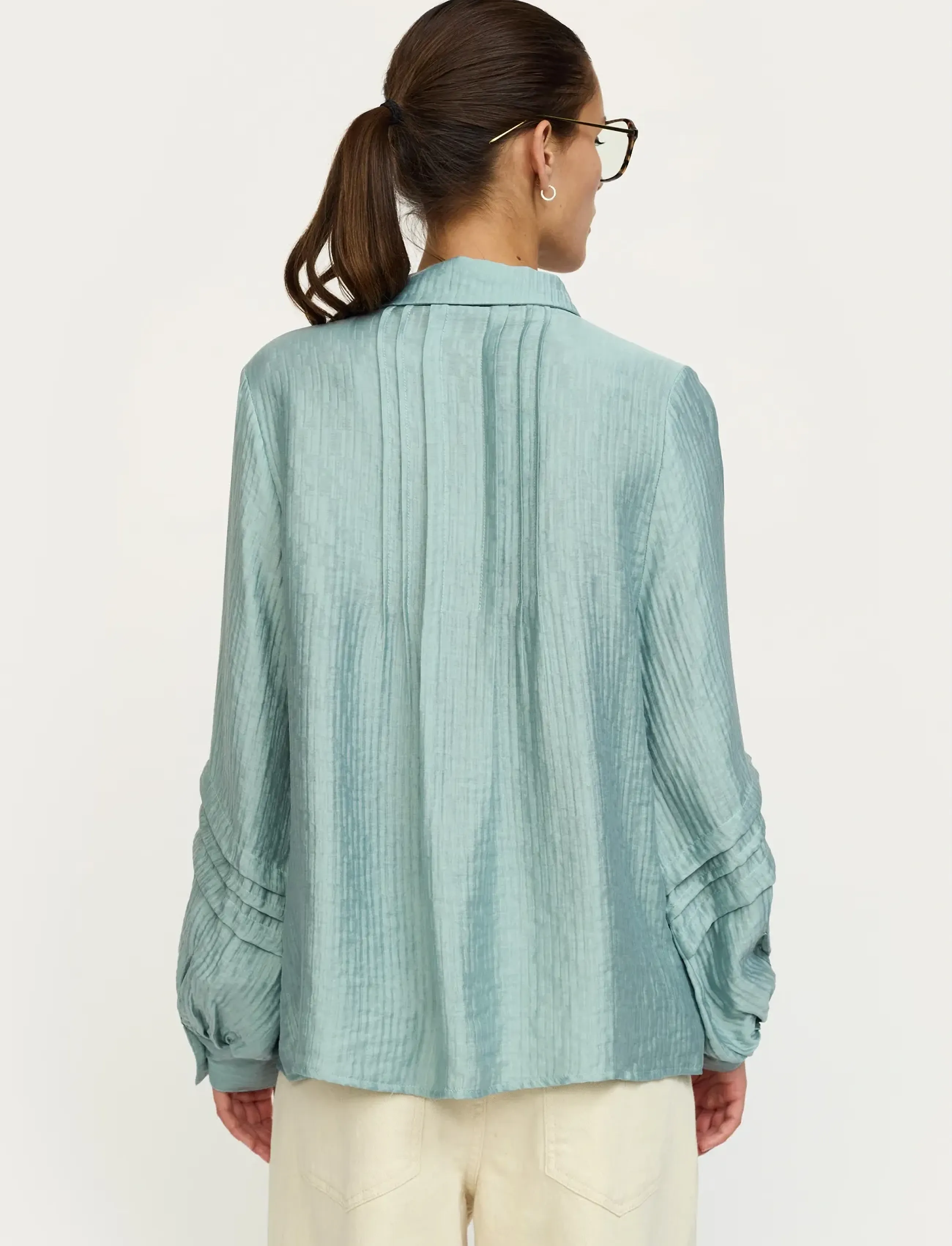 Soft Rebels - SRCelyse Shirt - long-sleeved shirts - abyss - 3
