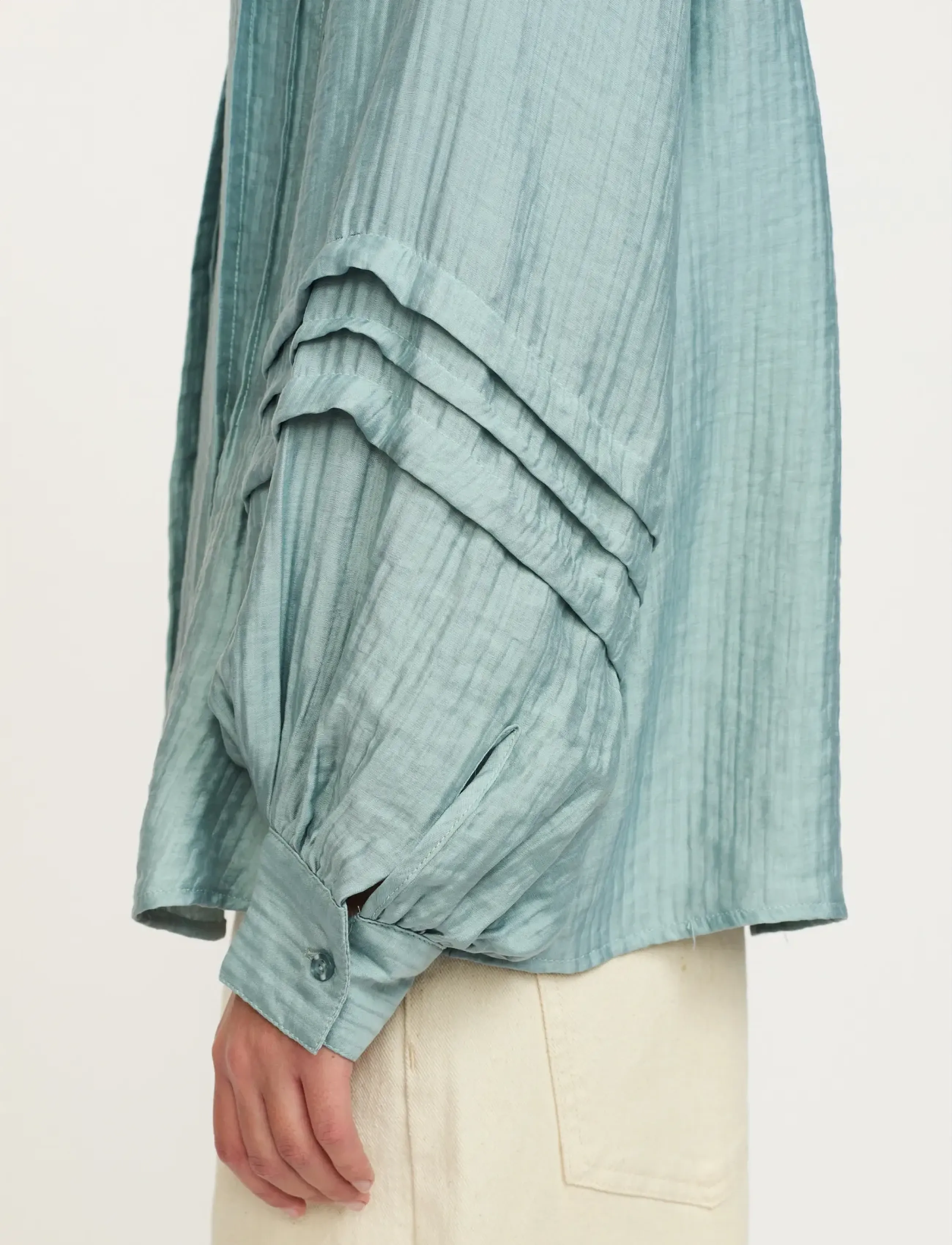 Soft Rebels - SRCelyse Shirt - long-sleeved shirts - abyss - 4