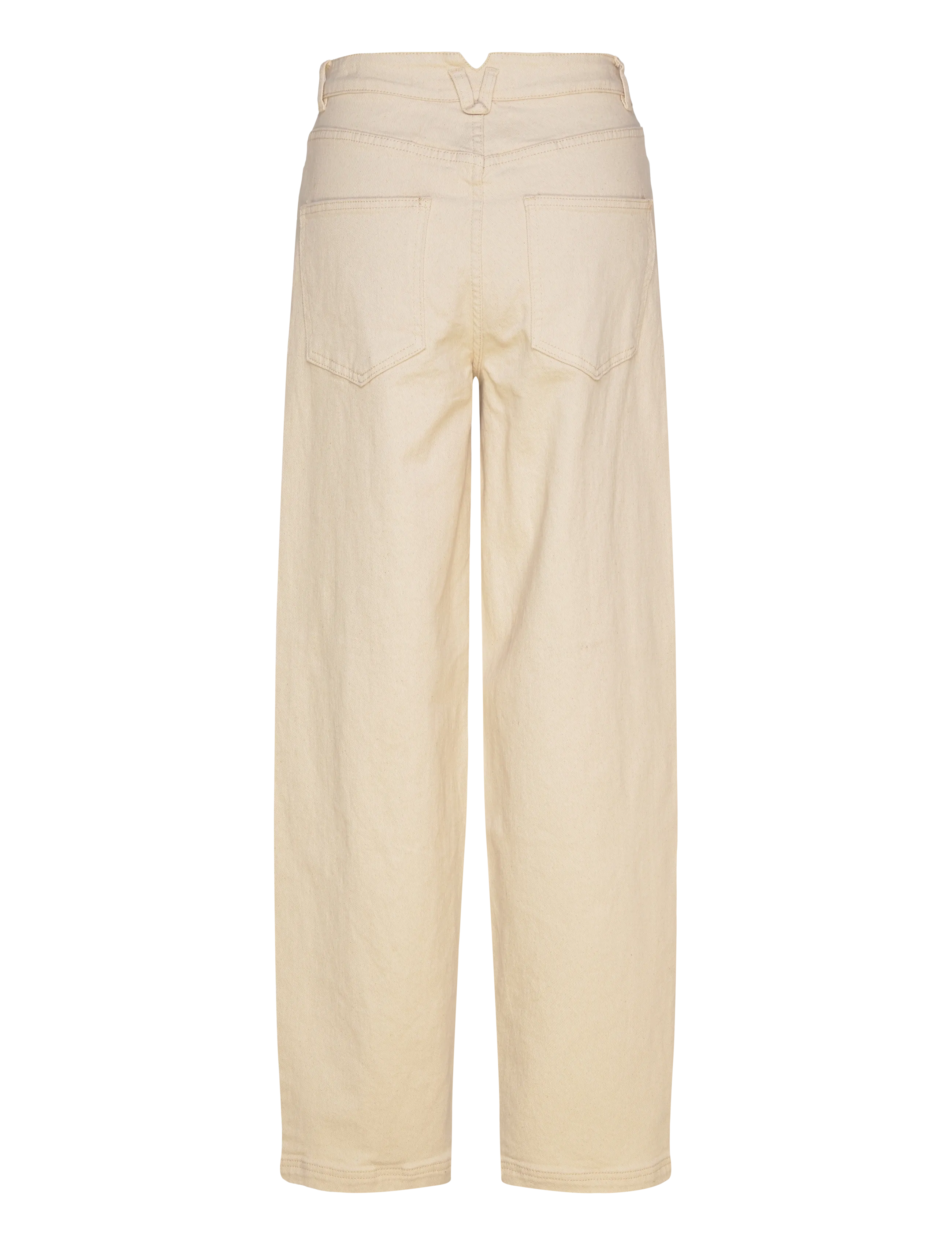 Soft Rebels - SRCaja Jeans - raka byxor - ecru - 2