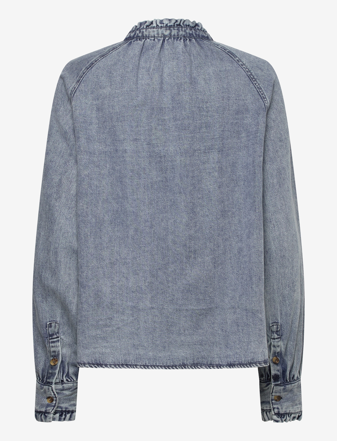 Soft Rebels - SRZora Shirt - denimskjorter - 502 light denim blue - 2