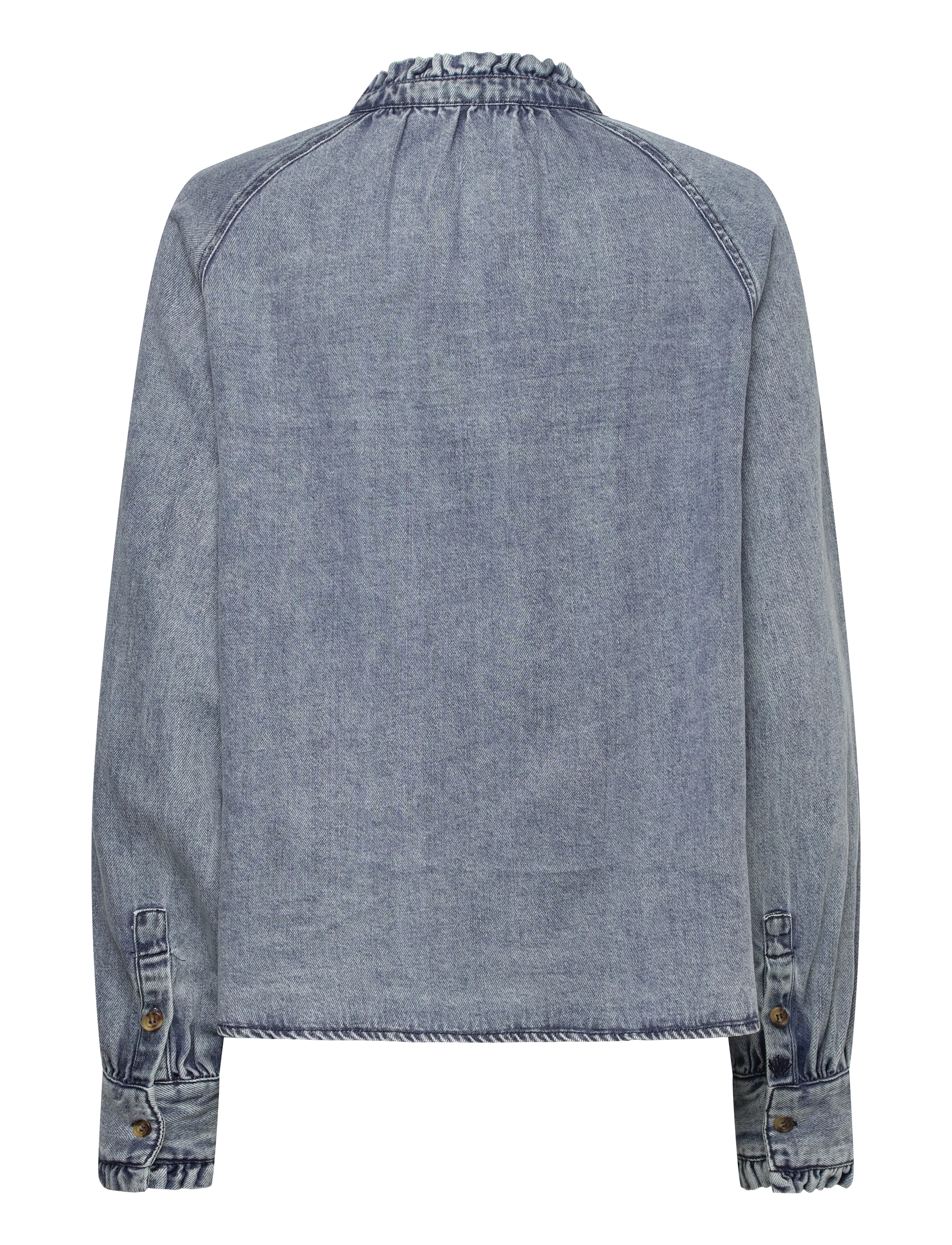 Soft Rebels - SRZora Shirt - denimskjorter - 502 light denim blue - 2