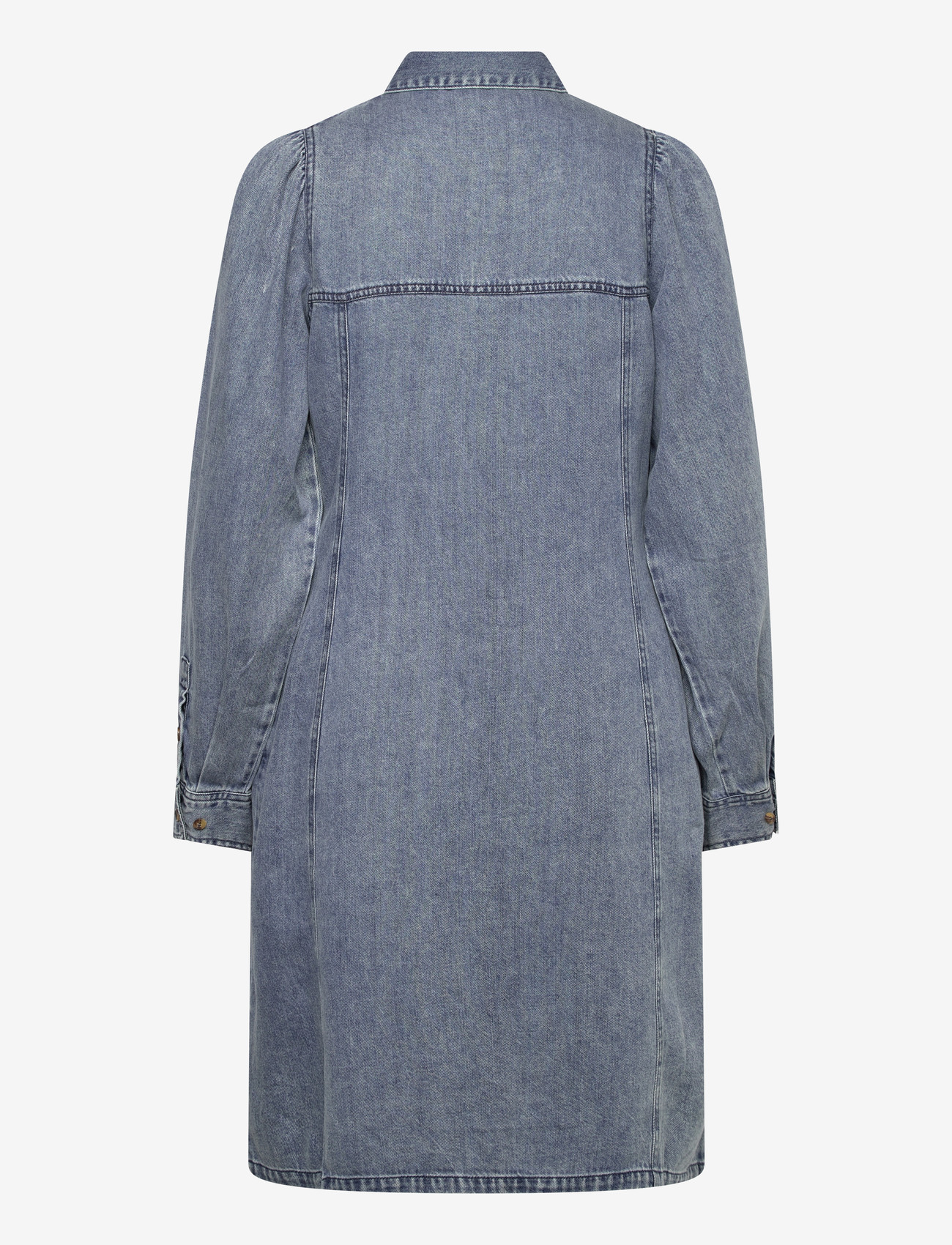 Soft Rebels - SRZora Dress - denimkjoler - 502 light denim blue - 2