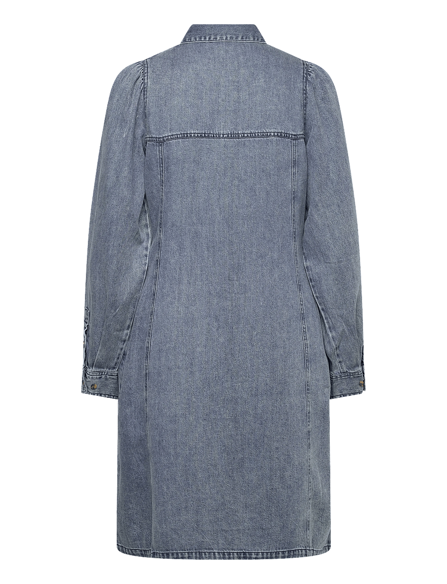 Soft Rebels - SRZora Dress - shirt dresses - 502 light denim blue - 2