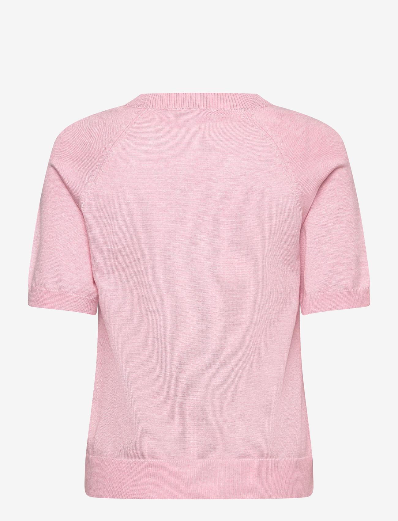 Soft Rebels - SRMarla SS O-neck Knit - pullover - 196 bleached mauve melange - 2