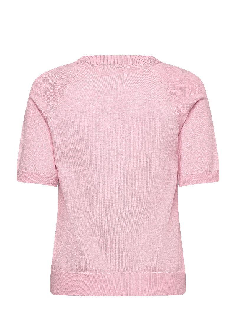 Soft Rebels - SRMarla SS O-neck Knit - pullover - 196 bleached mauve melange - 2