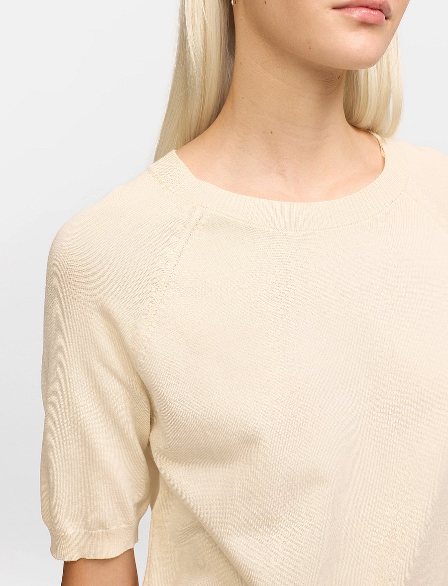 Soft Rebels - SRMarla ss O-neck knit - pullover - arctic wolf - 3