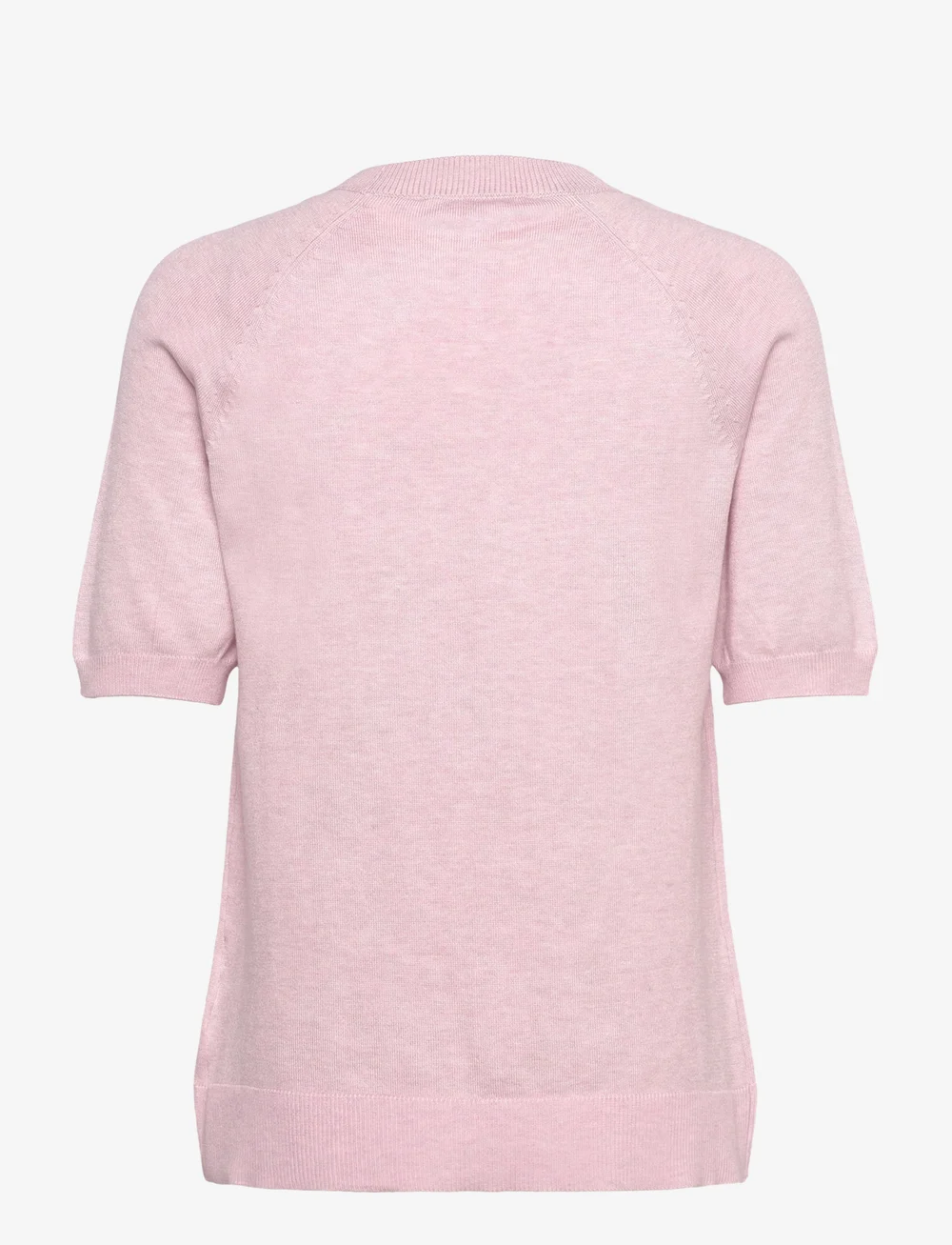 Soft Rebels - SRMarla SS O-neck Knit - striktrøjer - hushed violet melange - 2