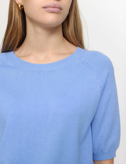 Soft Rebels - SRMarla SS O-neck Knit - lowest prices - hydrangea - 4