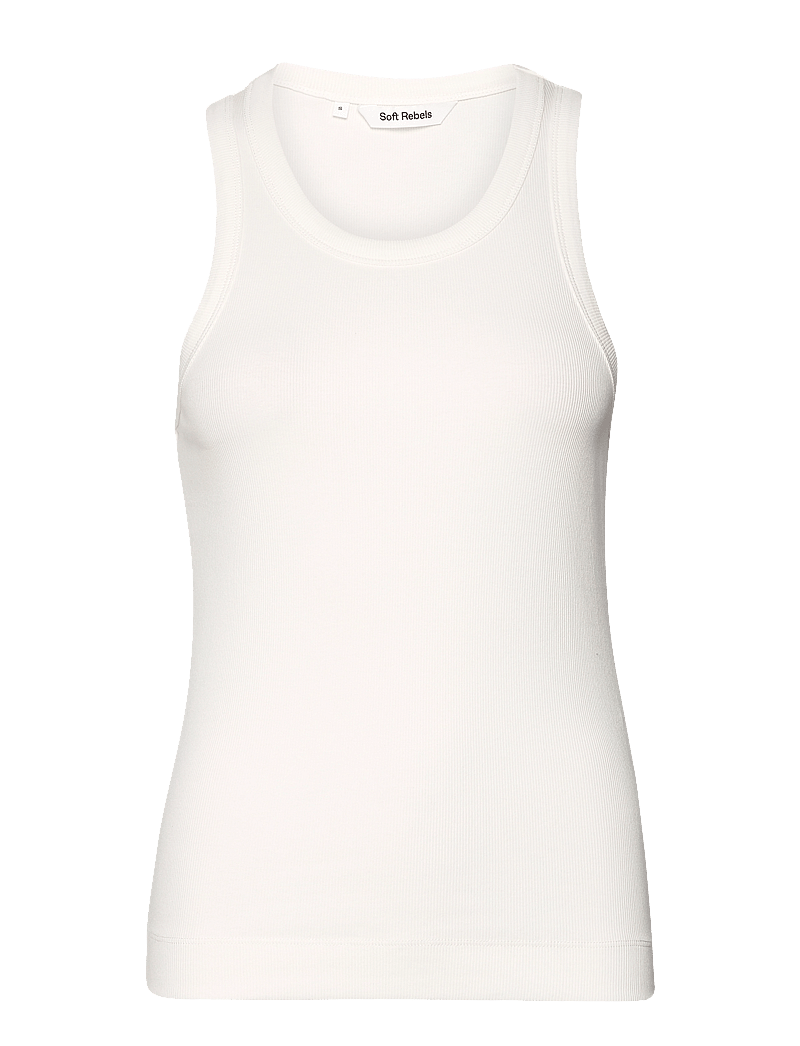 Soft Rebels - SRAdelynn Tank Top - GOTS - Ärmellose tops - snow white - 1