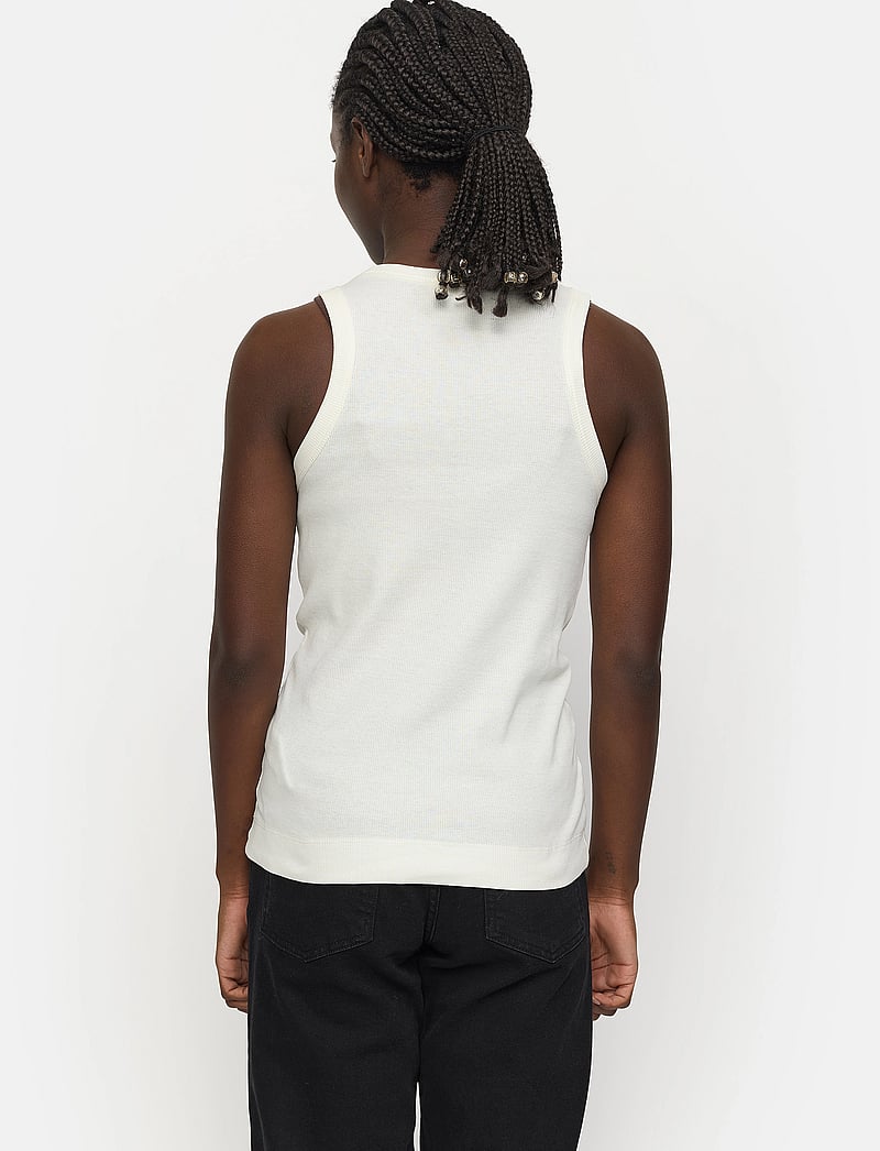 Soft Rebels - SRAdelynn Tank Top - GOTS - Ärmellose tops - snow white - 4
