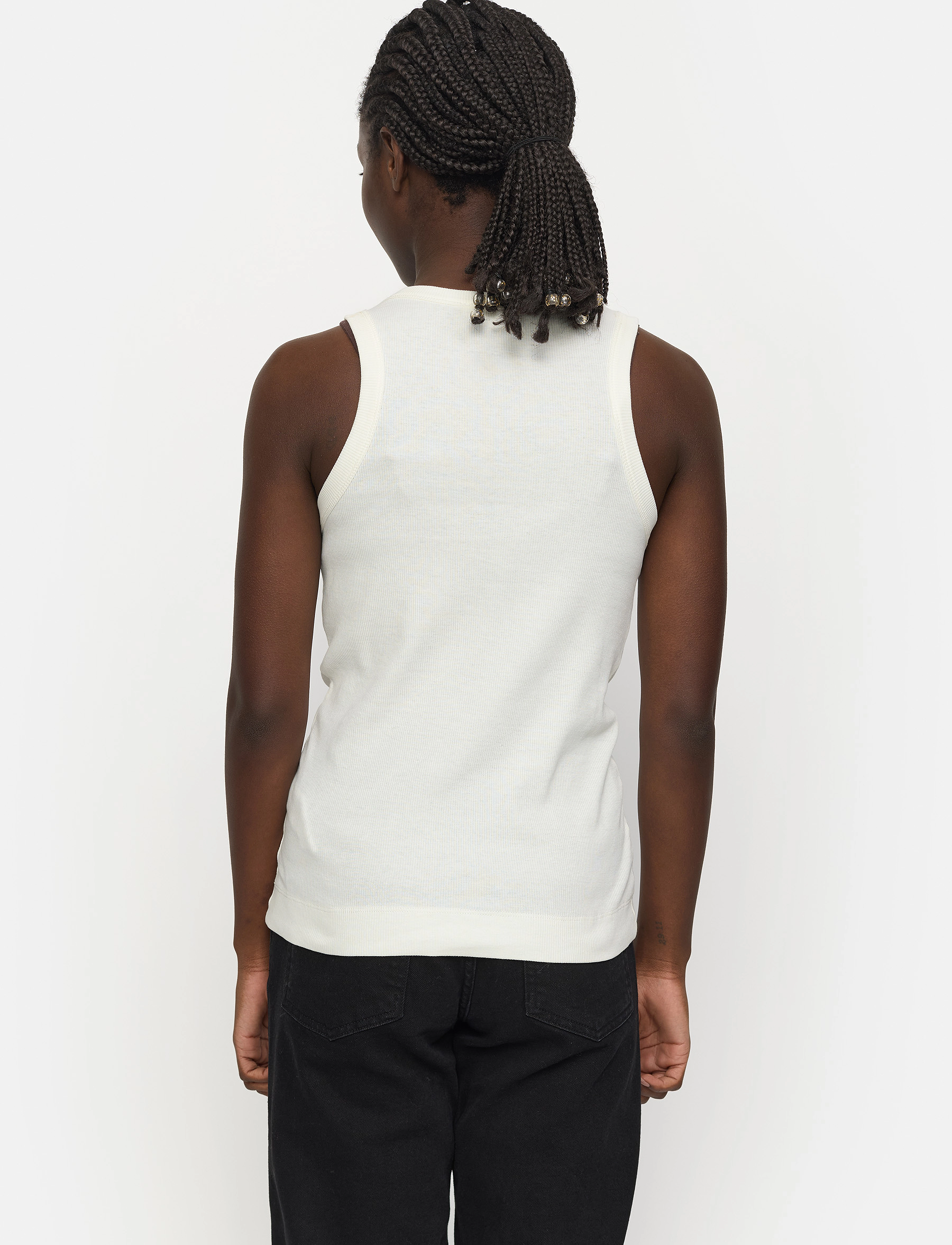 Soft Rebels - SRAdelynn Tank Top GOTS - Ärmellose tops - snow white - 4