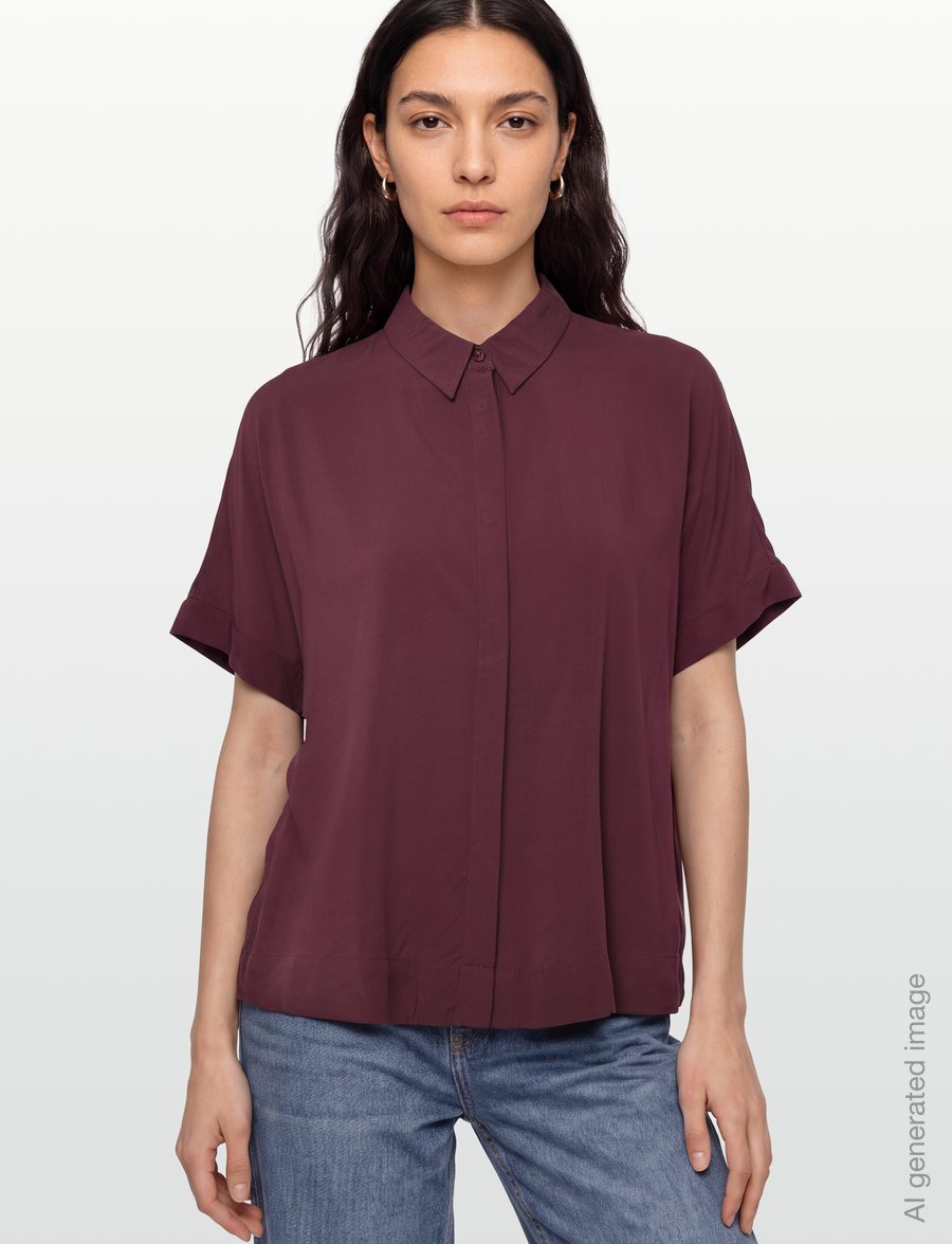 Soft Rebels - SRFreedom SS Shirt - kurzärmlige hemden - 365 vinyard wine - 3