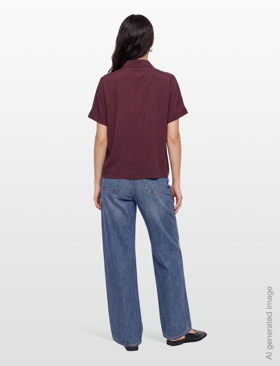 Soft Rebels - SRFreedom SS Shirt - kurzärmlige hemden - 365 vinyard wine - 4