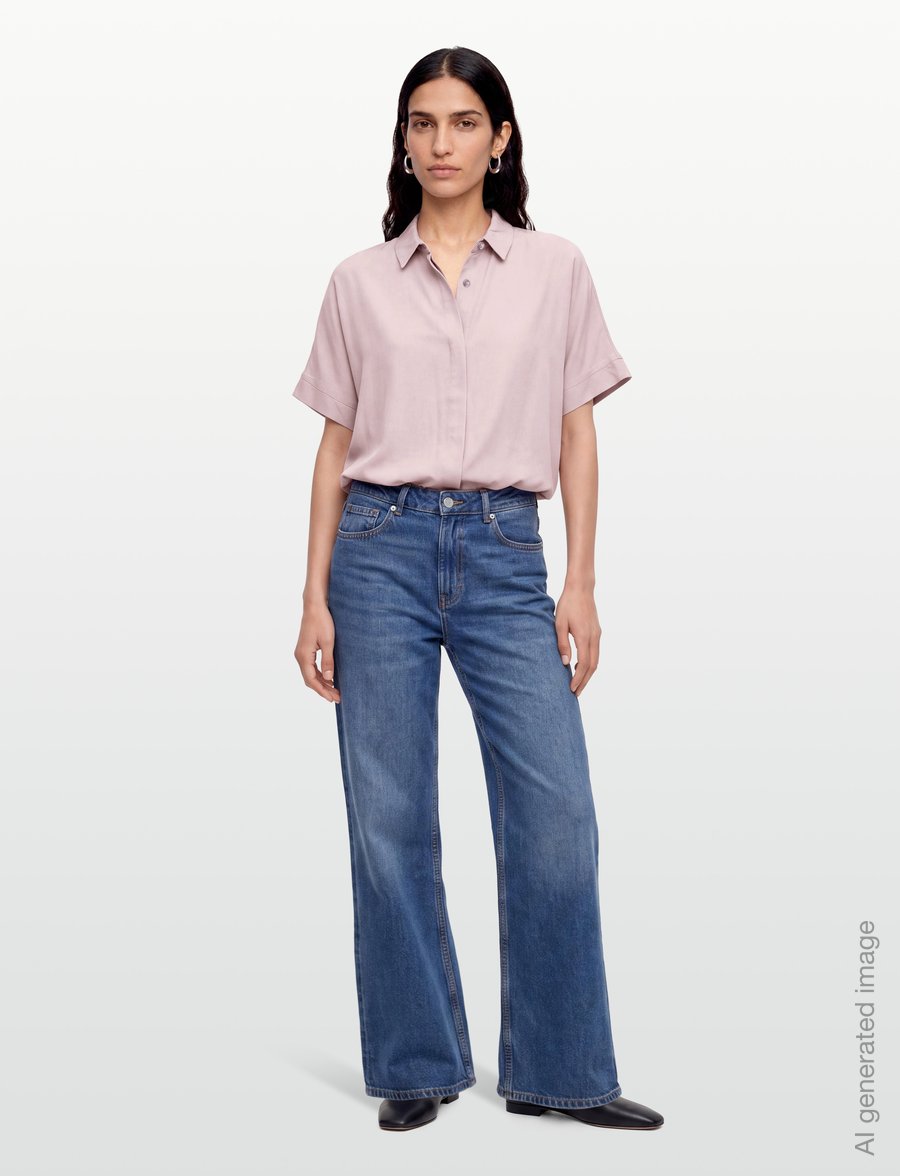 Soft Rebels - SRFreedom SS Shirt - short-sleeved shirts - 367 burnished lilac - 0