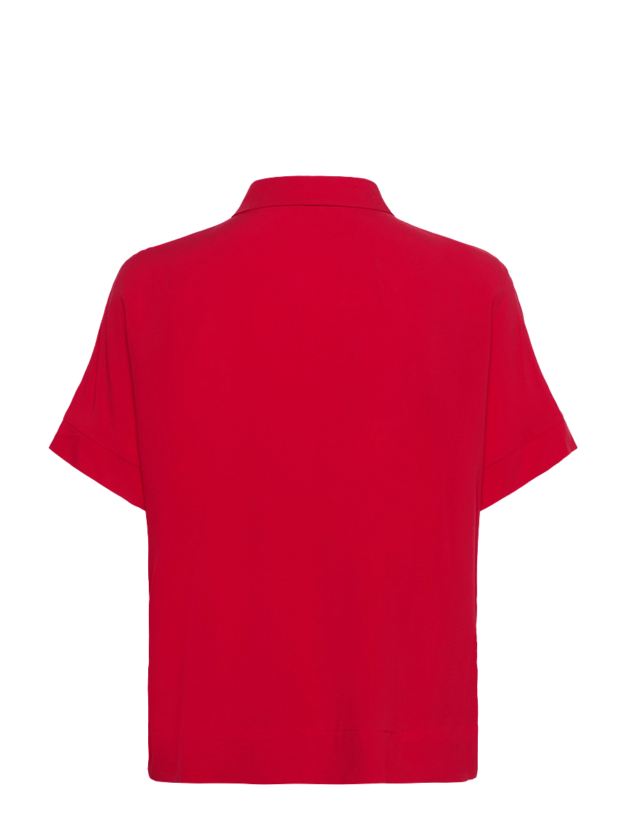Soft Rebels - SRFreedom SS Shirt - kurzärmlige hemden - racing red - 2