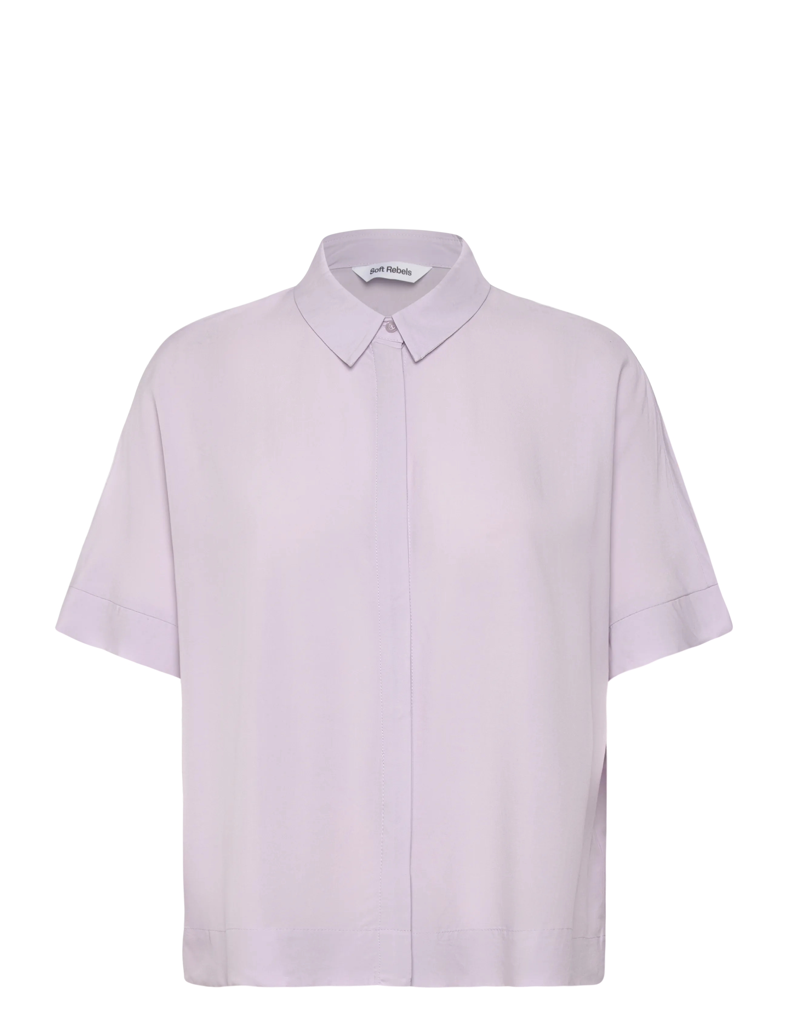Soft Rebels SRFreedom SS Shirt - Shirts - THISTLE / purple