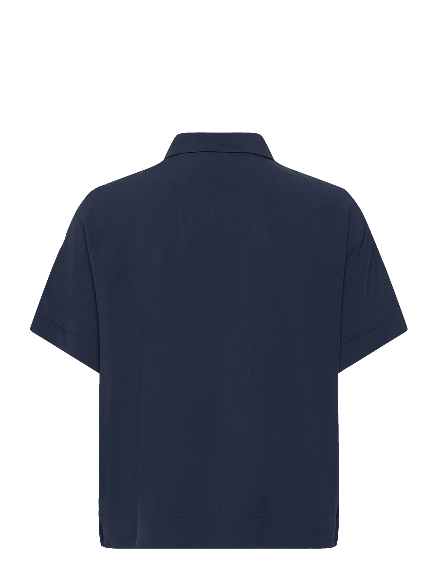 Soft Rebels - SRFreedom SS Shirt - kurzärmlige hemden - total eclipse - 2