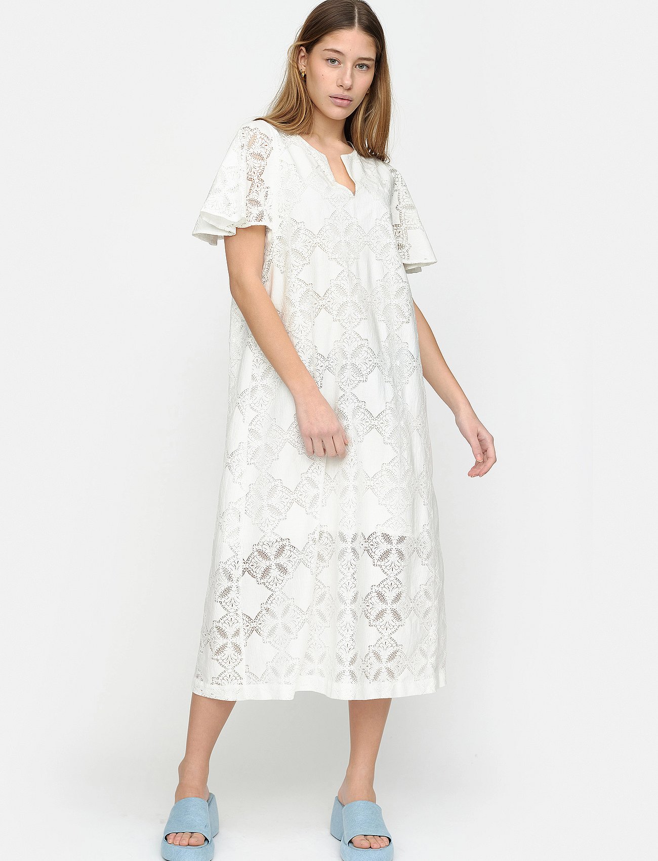 SRClio Midi Dress - SNOW