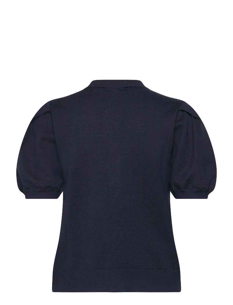 Soft Rebels - SRMarla SS O-neck Cardigan Knit - cardigans - total eclipse - 1