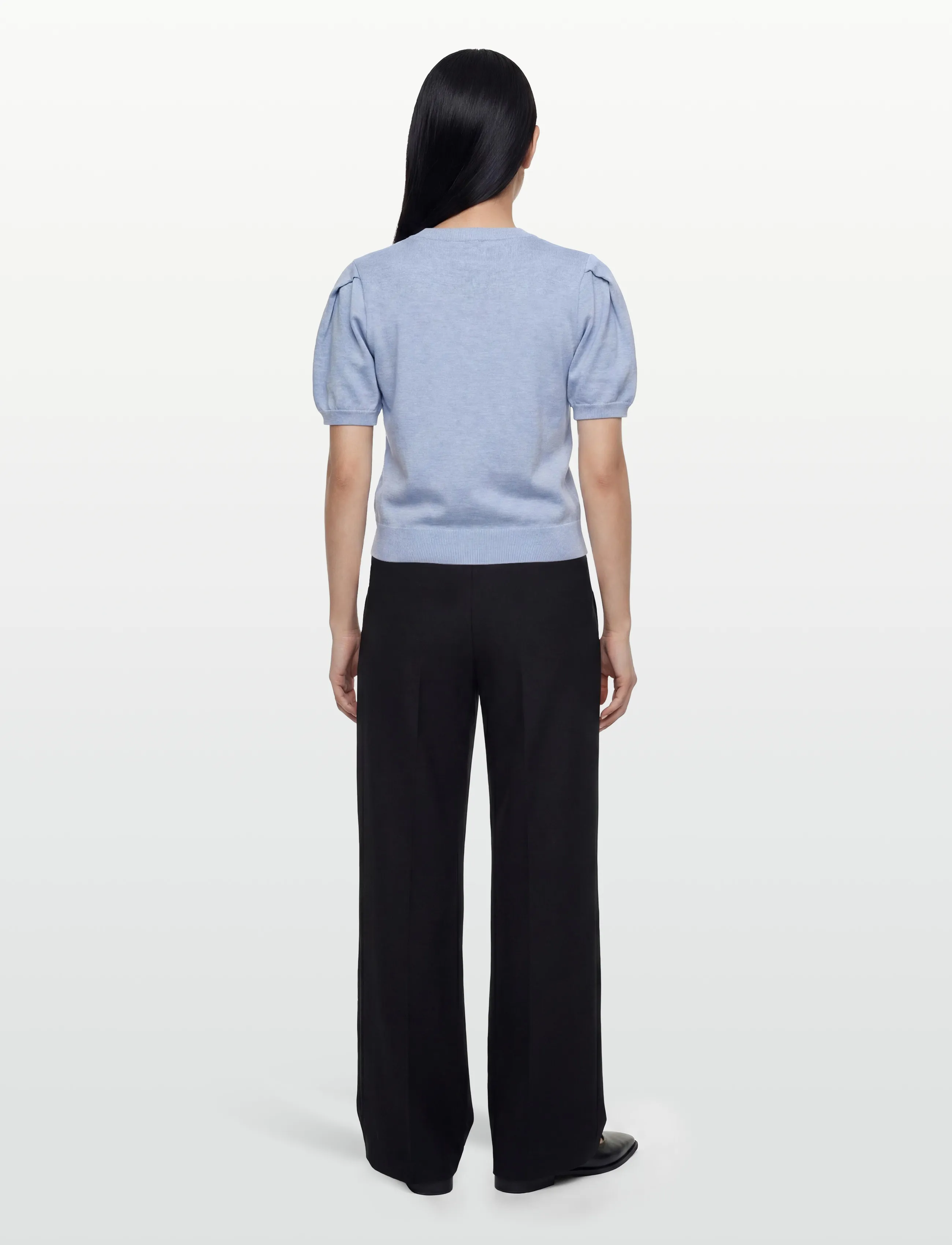 Soft Rebels - SRMarla SS O-neck Cardigan Knit - cardigans - windsurfer melange - 4