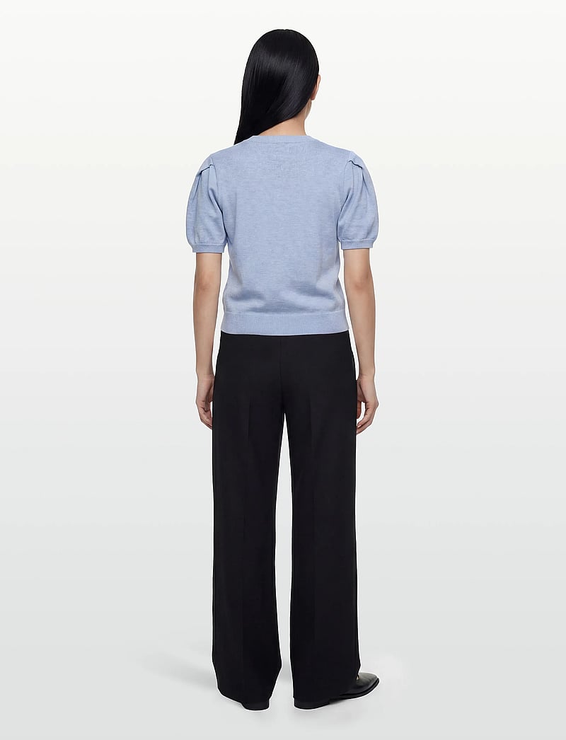 Soft Rebels - SRMarla SS O-neck Cardigan Knit - cardigans - windsurfer melange - 4
