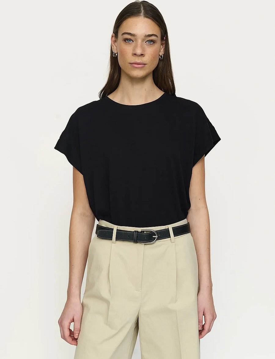 Soft Rebels - SRElla Boxy T-Shirt - marškinėliai - black - 0