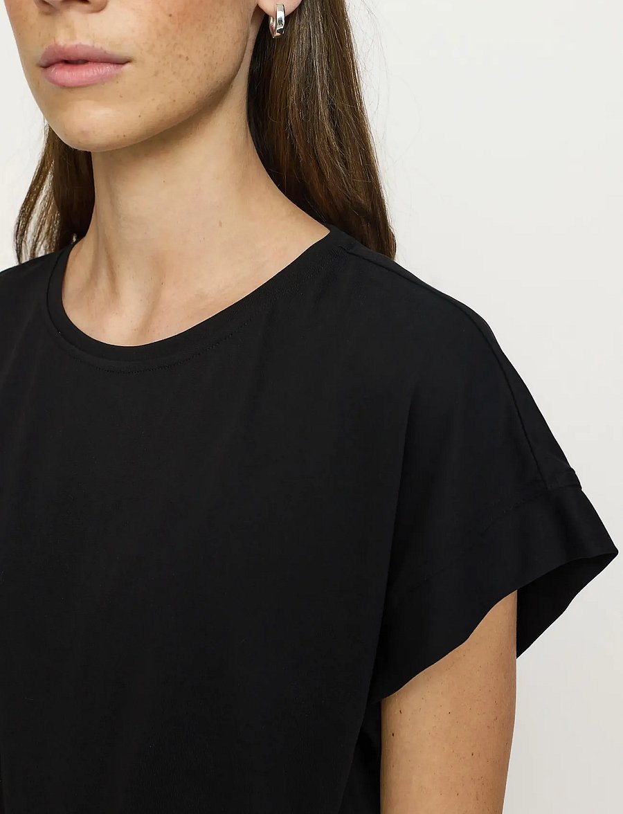 Soft Rebels - SRElla Boxy T-Shirt - marškinėliai - black - 4