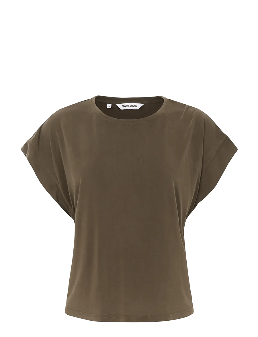 Soft Rebels - SRElla Boxy T-Shirt - t-shirts - slate - 1