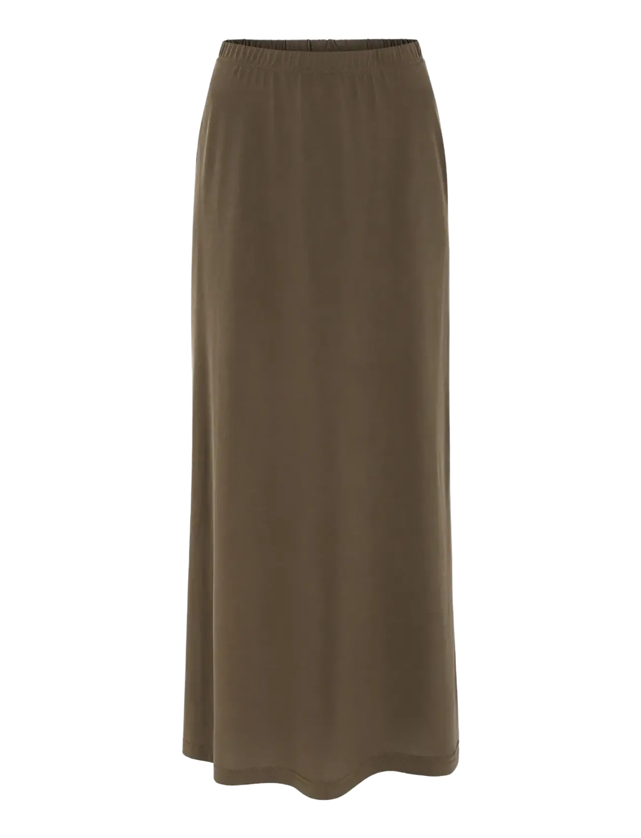 Soft Rebels SRElla Midi Skirt - Midi nederdele - SLATE / brown