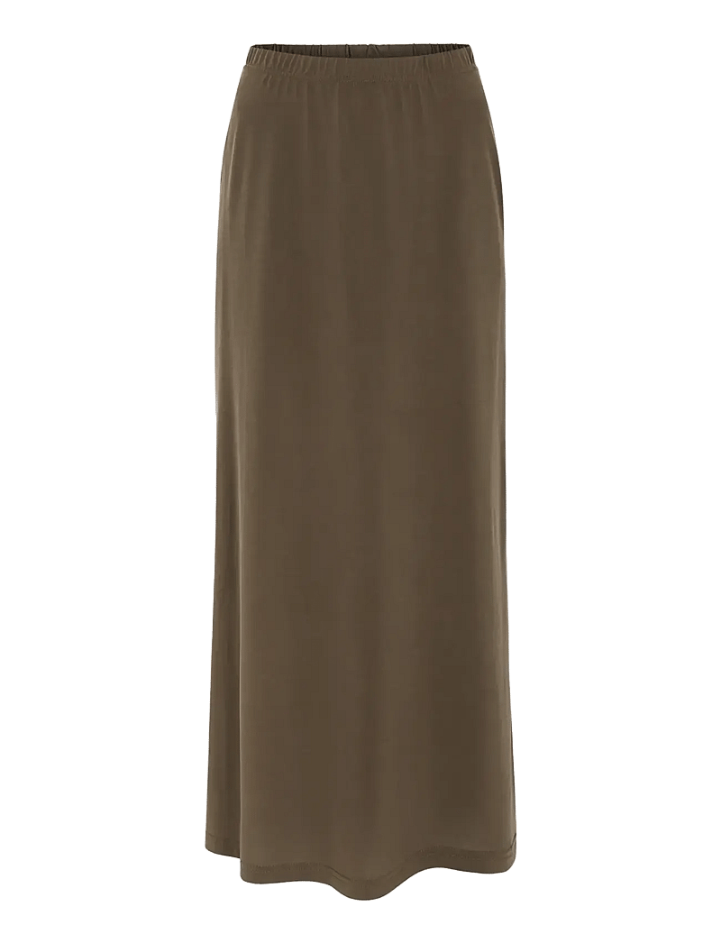 Soft Rebels - SRElla Midi Skirt - midi nederdele - slate - 1