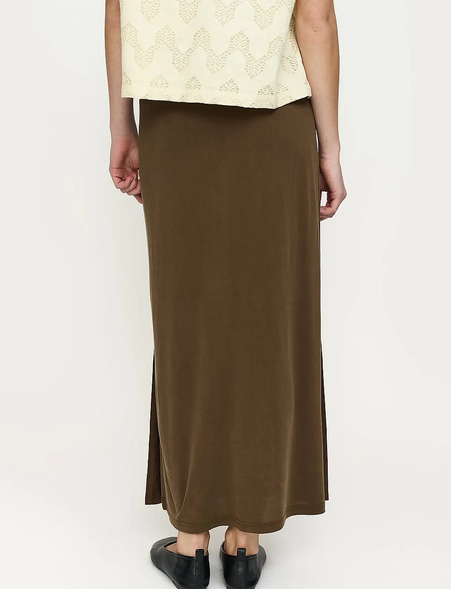 Soft Rebels - SRElla Midi Skirt - midi kjolar - slate - 3